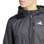 adidas sportjacke weiß schwarz gestreift|Adidas Own The Run 3.